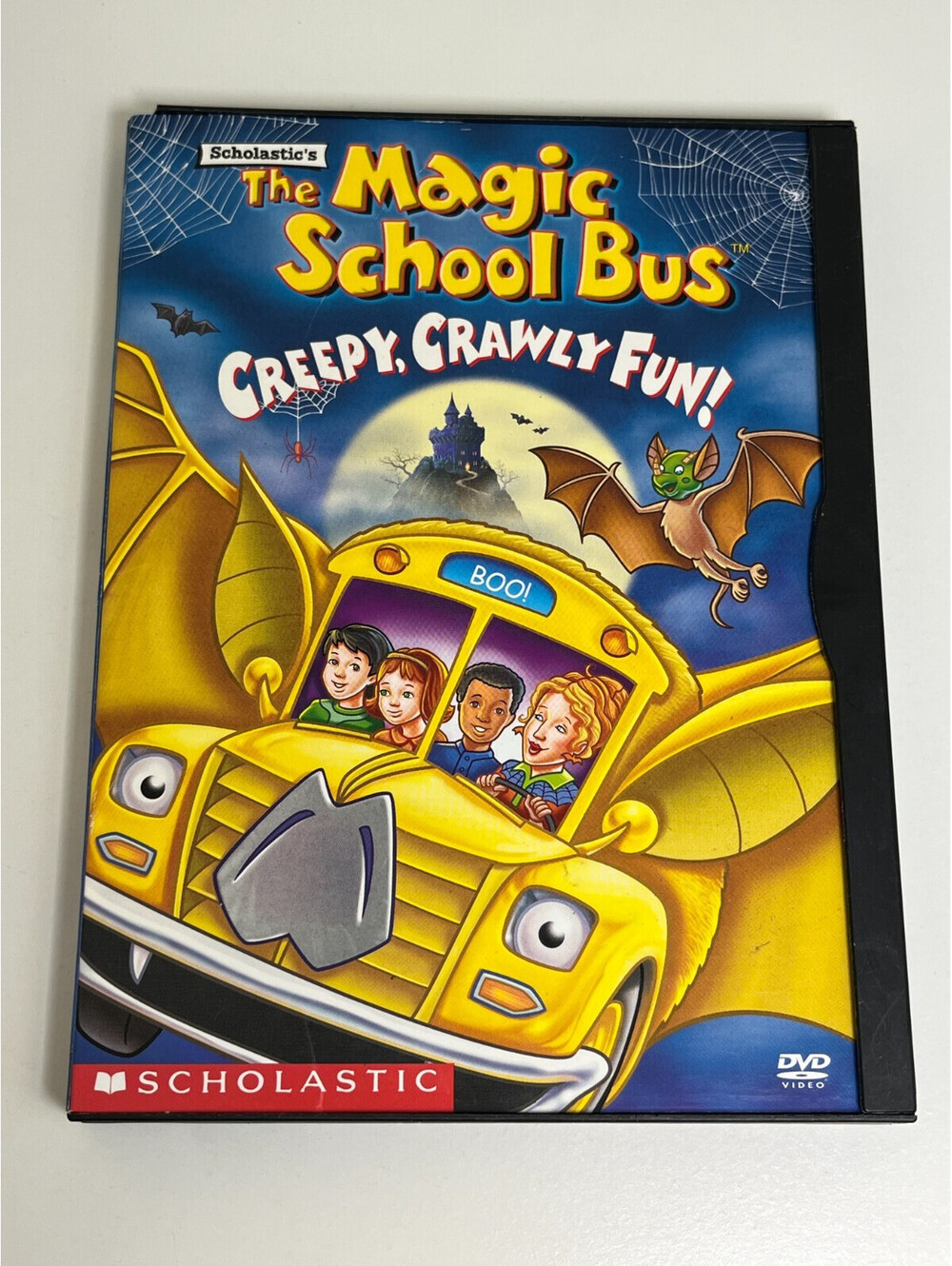 Magic School Bus Creepy Crawly Fun DVD 3 Spooky Episodes Scholastic Warner